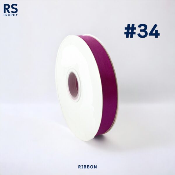 ริบบิ้นผ้าซาติน สี 34
